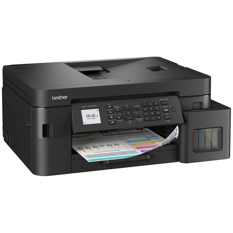 Brother MFC-T930DW Tank Series Color Inkjet All-in-One Printer with Wireless Connectivity and Duplex Printing