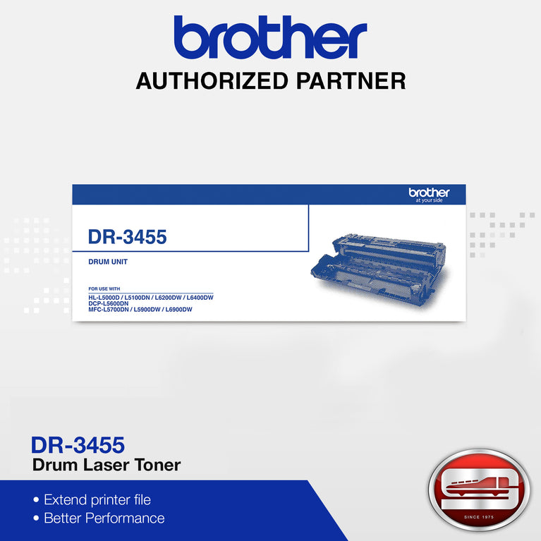 Brother DR3455 Drum Laser Toner Black