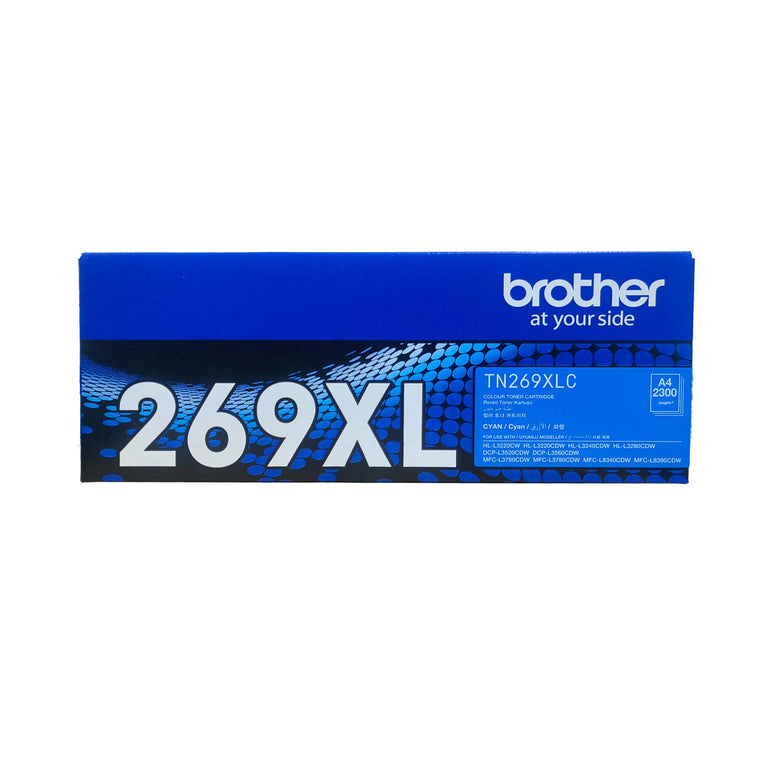 Brother TN-269XL Cyan Magenta Yellow Black Original Colour Toner Cartridge