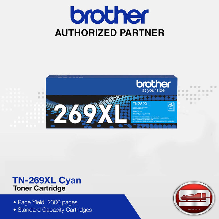 Brother TN-269XL Cyan Magenta Yellow Black Original Colour Toner Cartridge