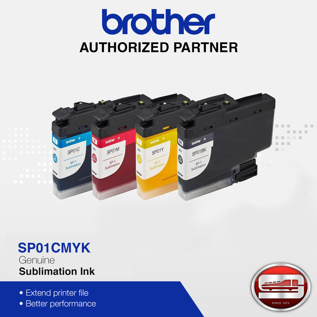 Brother Genuine Sublimation Ink Cartridge Set SP01 CMYK