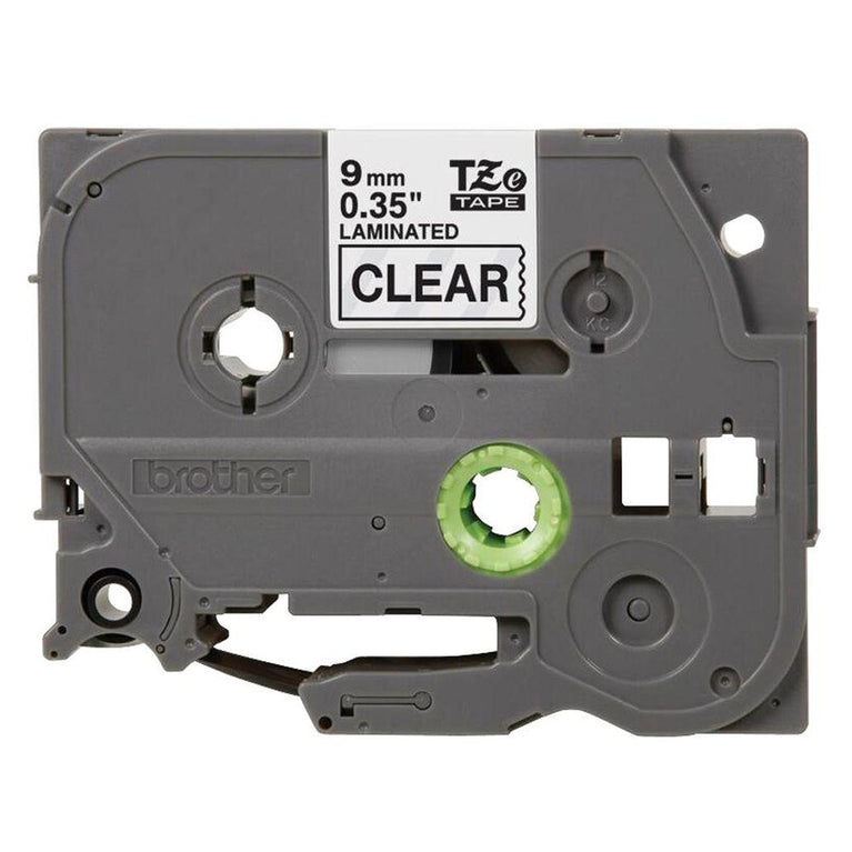 Brother TZe-121 Black on Clear 9mm Labelling Tape 100% Original