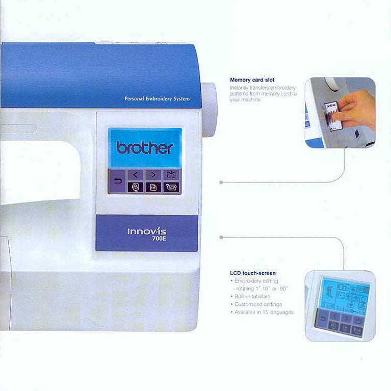 Brother INNOV-IS NV700E Embroidery Sewing Machines