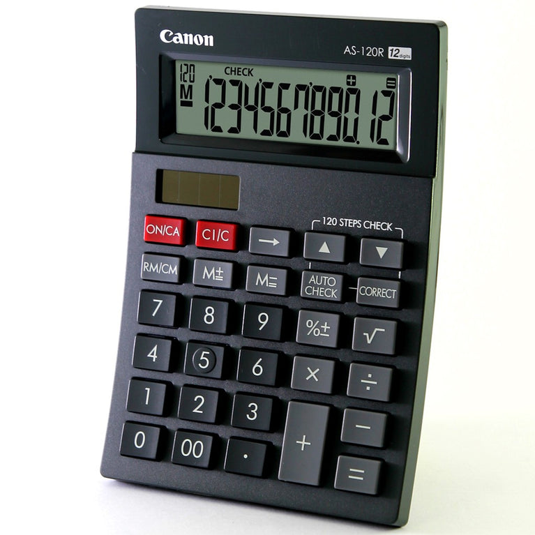 Canon AS-120R 12-digits Desktop Calculator