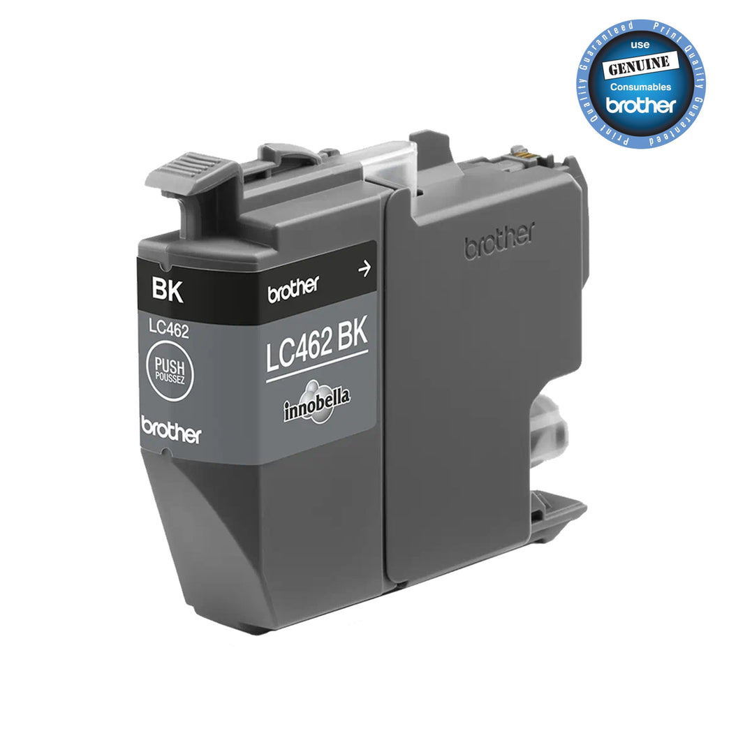 Brother LC-462BK Black Genuine Ink Cartridge (550 page yield)