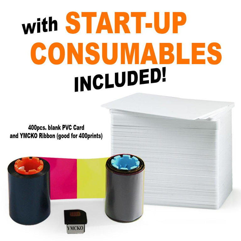 Admiral CP-1000 SINGLE SIDED Instant Card Printer for ATM, School ID’s and Loyalty Card