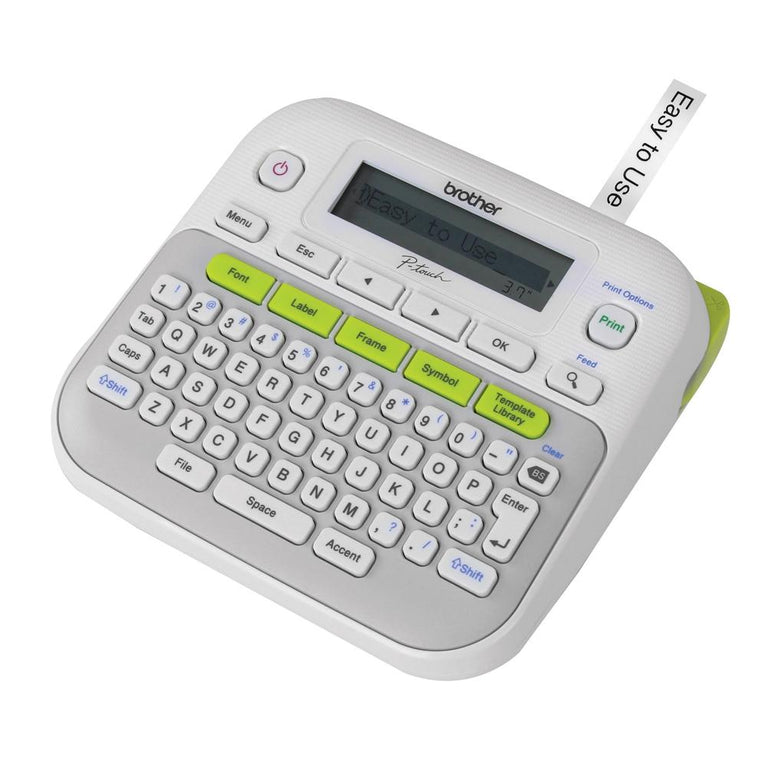 Brother PT-D210 Label Printer All-new Standalone Easy-to-Use Label Maker for Personal Purposes of Hobby and Home Use
