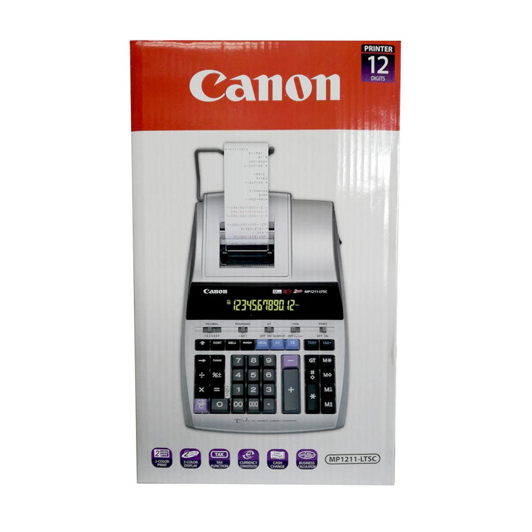 Canon MP1211-LTSC Printing Calculator Silver