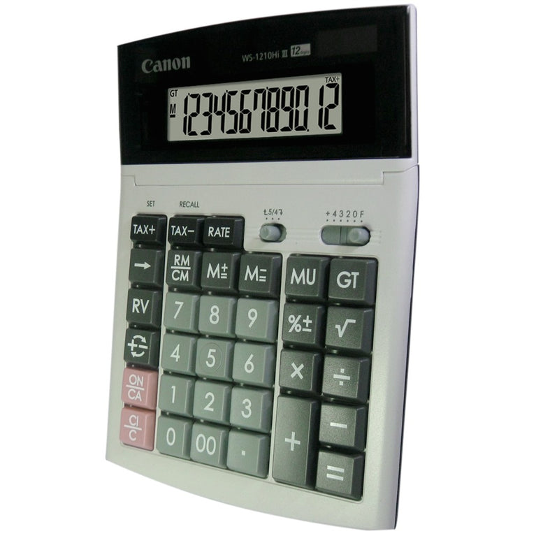 Canon WS-1210Hi III Desktop Calculator 12 Digits