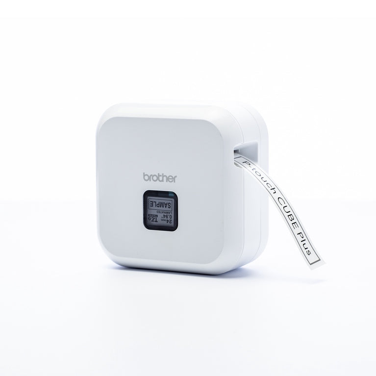 Brother P-Touch CUBE Label Printer PT-P710BT + TZE-RN34 + TZE-RW34 Free Brother P touch Fabric Tape