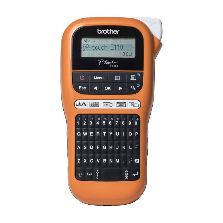 Brother PT-E110VP Label Printer for electrical and datacom installations