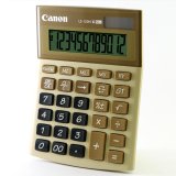 Canon LS-120Hi III 12 Digits Desktop Calculator Gold