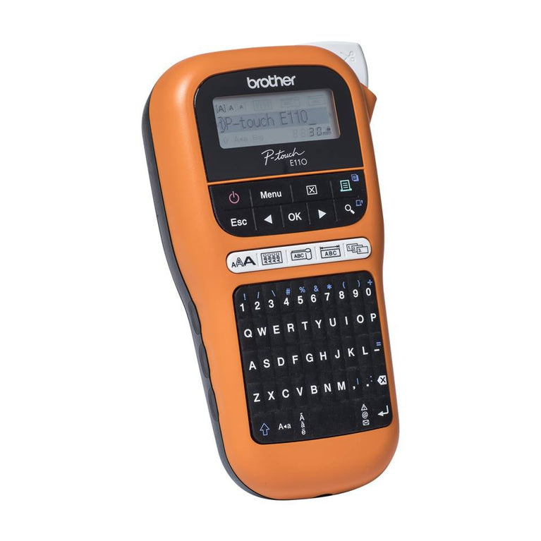 Brother PT-E110VP Label Printer for electrical and datacom installations