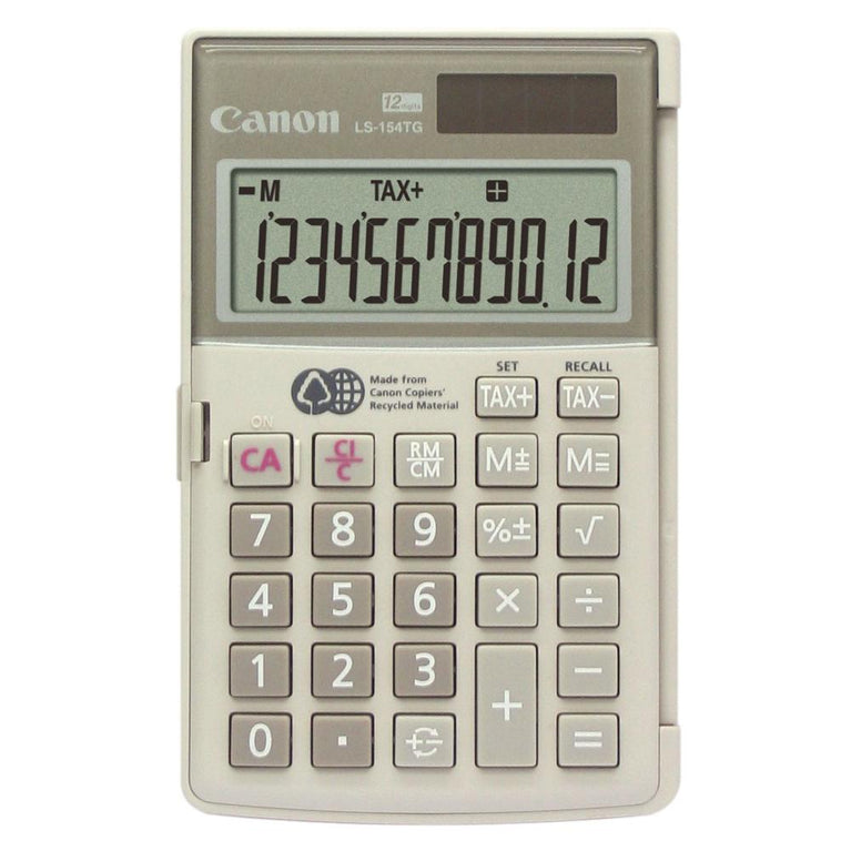 Canon LS-154TG Handheld Calculator (12 digits)