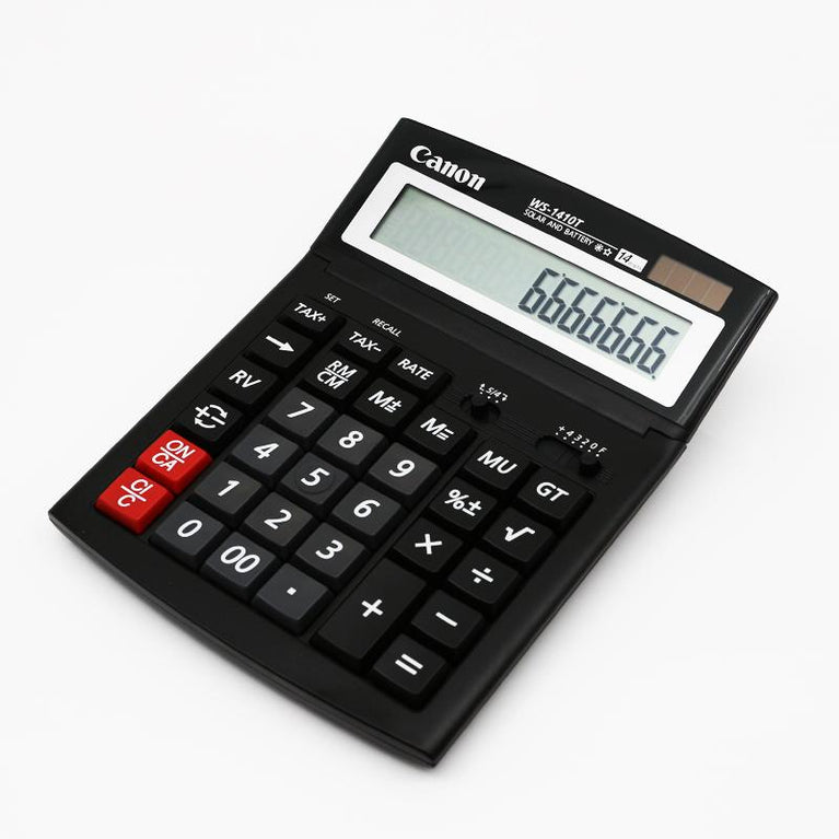 Canon WS-1410T Desktop Calculator (14 digits)