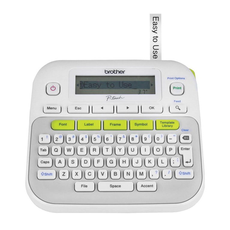 Brother PT-D210 Label Printer All-new Standalone Easy-to-Use Label Maker for Personal Purposes of Hobby and Home Use