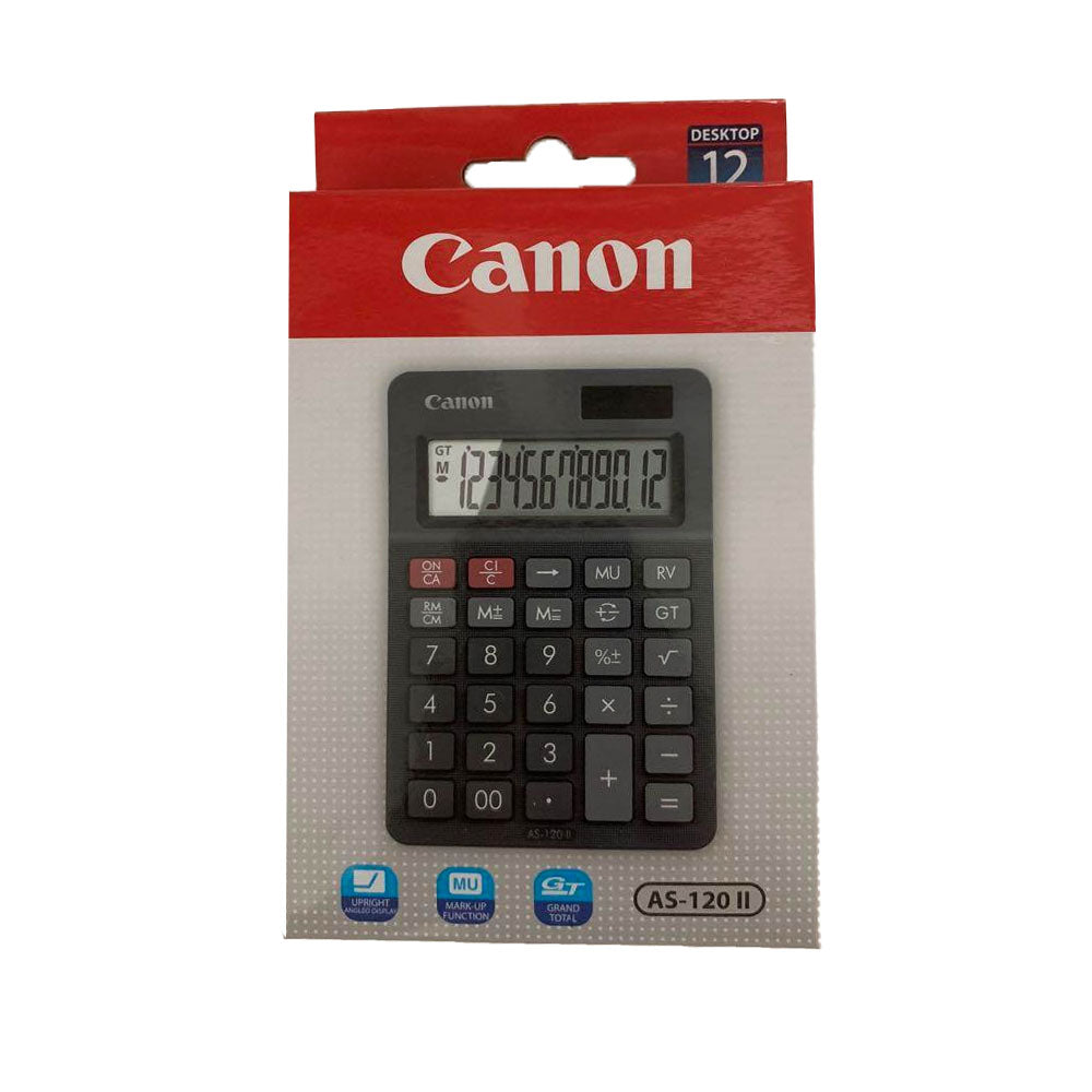 Canon AS-120 II Desktop Calculator (12-digit)