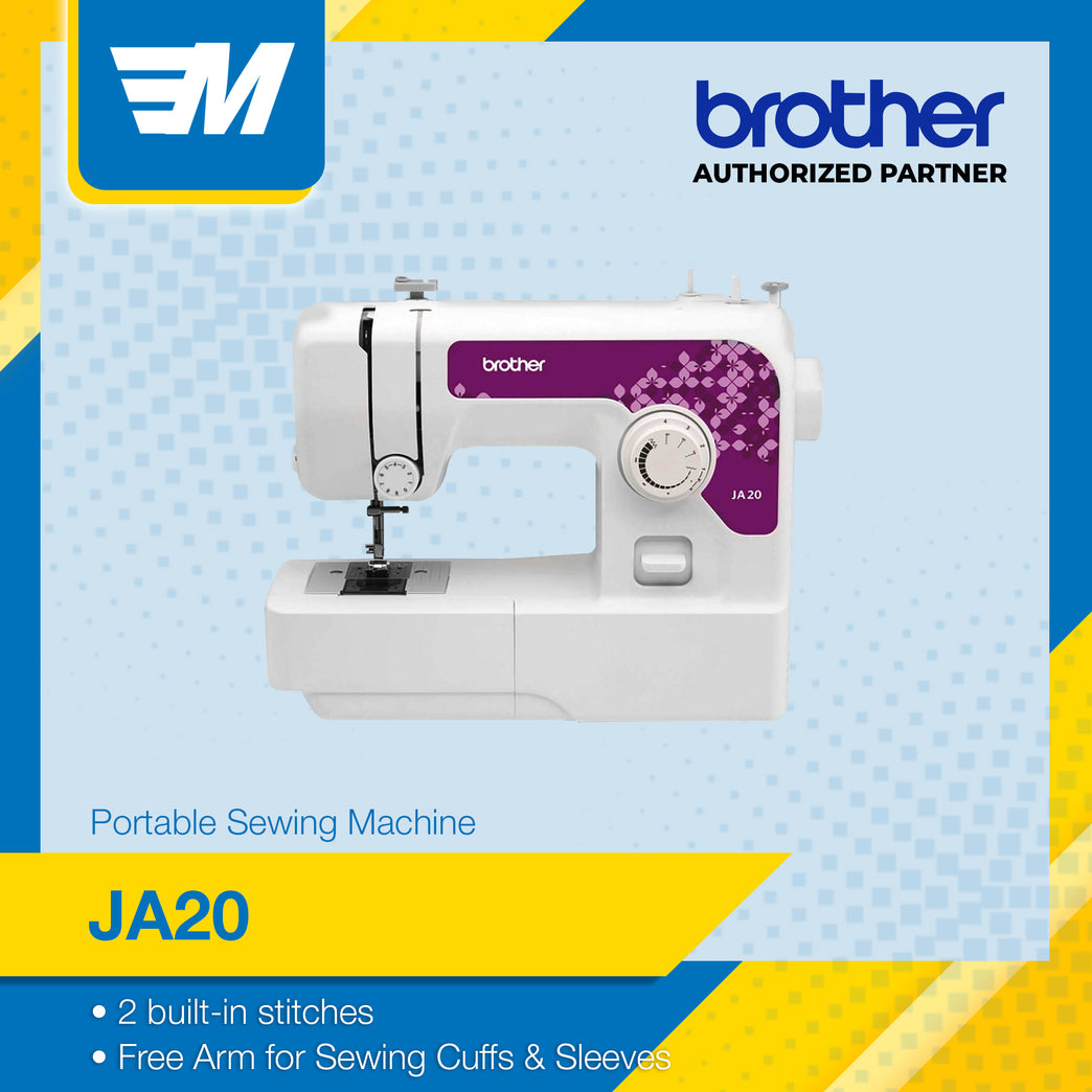 Brother JA20 Electric Sewing Machine (2 Built-in Stitches)