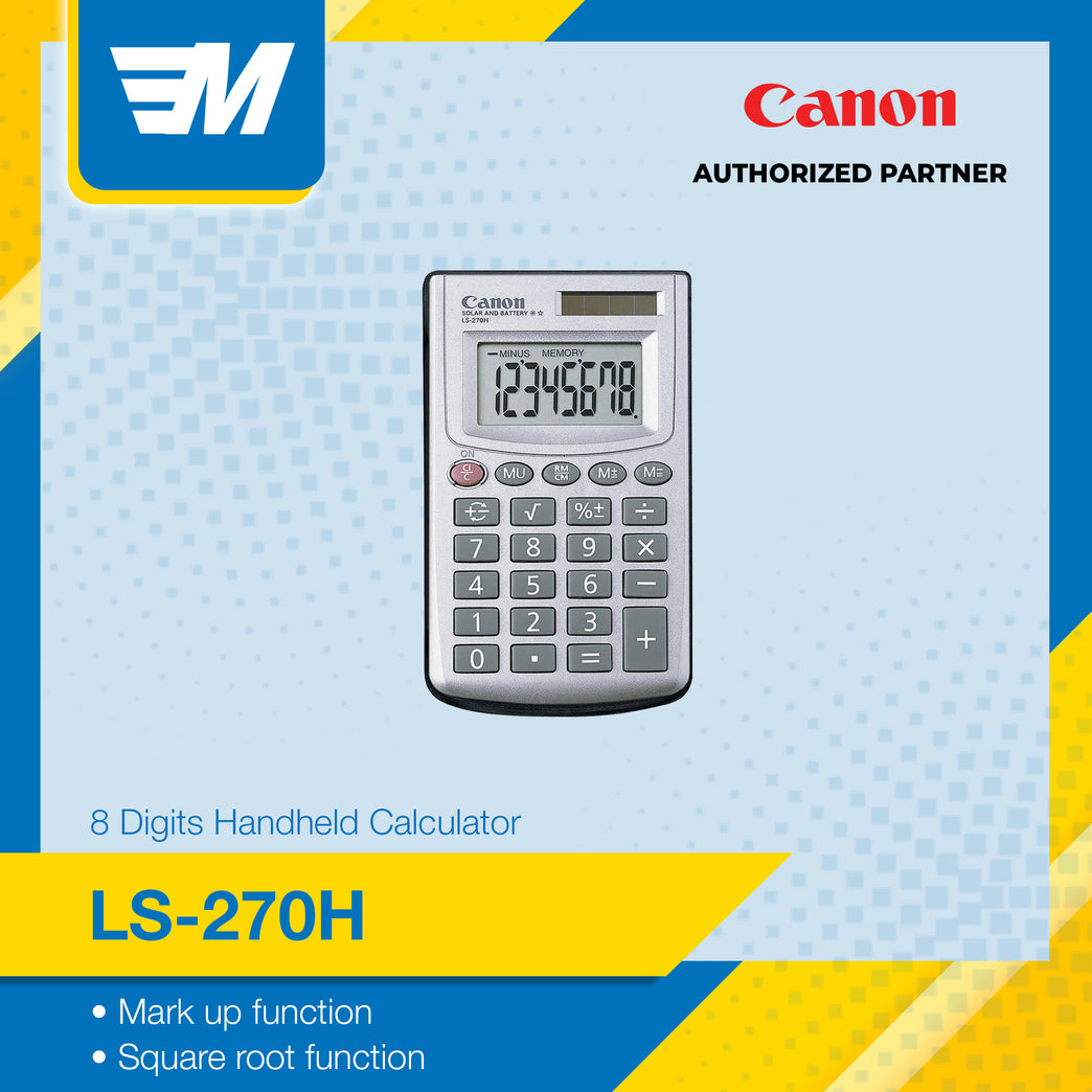 Canon LS-270H 8-digits Handheld Calculator