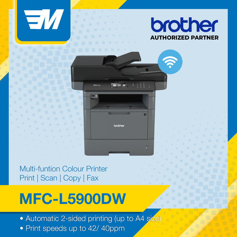 Brother MFC-L5900DW Laser Printer