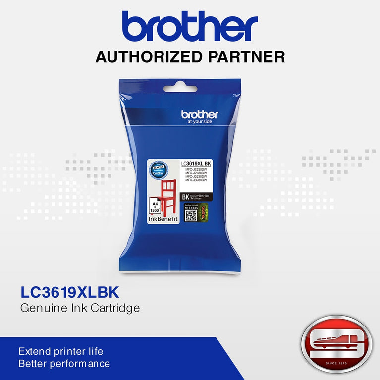 Brother LC3619XLBK Ultra High Yield Inkjet Multi-Function (Black) ORIGINAL