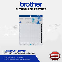 Brother ScanNCutSDX Low Tack Cutting Mat  For SDX-1200 & SDX-900 CADXMATLOW12