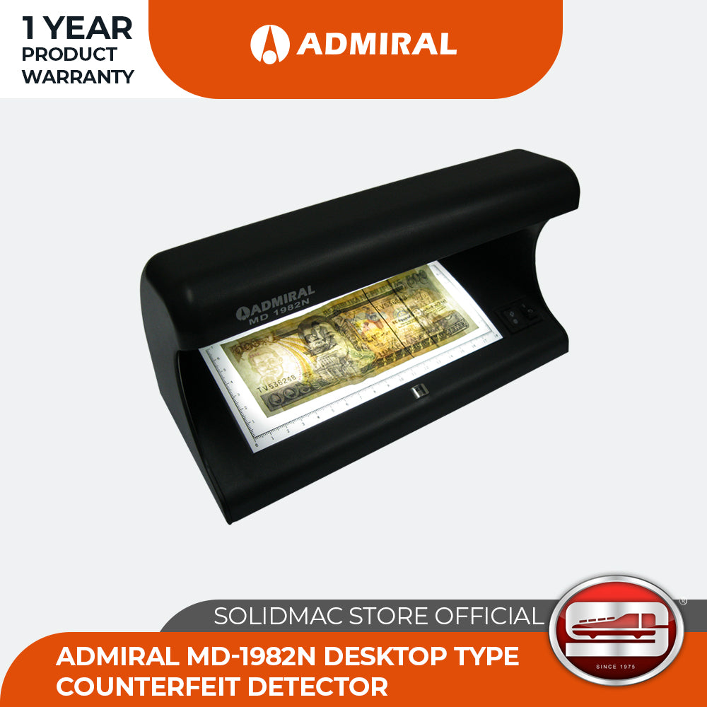 Admiral MD-1982N Desktop Type Counterfeit Detector