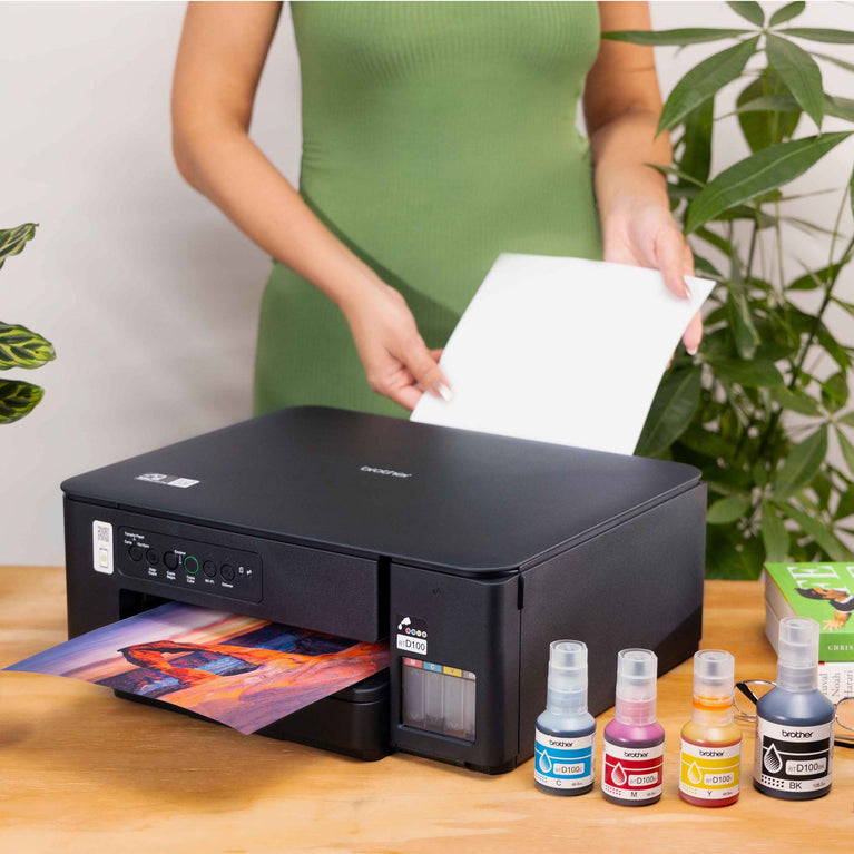 Brother InkBenefit Tank Series DCP-T430W 3-in-1 Continuous Color Inkjet Printer with Wireless Printing