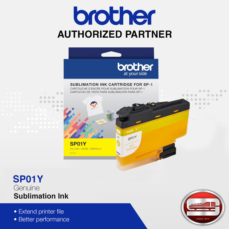 Brother Genuine Sublimation Ink Cartridge Set SP01 CMYK