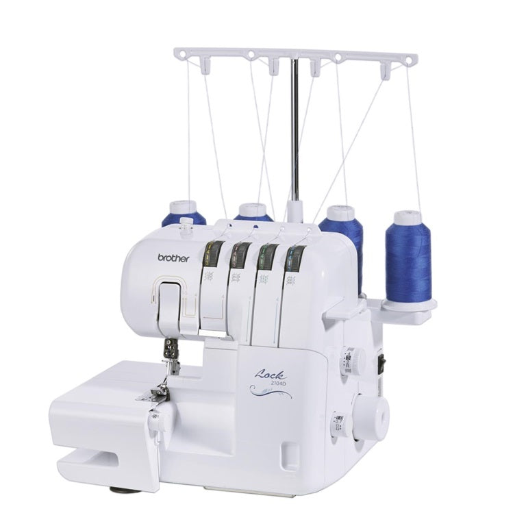Brother 2104D Overlocker with Differential Feed Sewing Machines