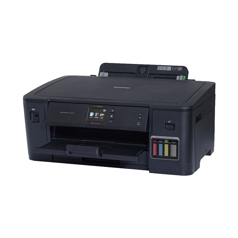 Brother HL-T4000DW A3 Refill Ink Tank Printer with Wireless & Ethernet Connectivity, Automatic 2-sided Color Print, Professionally Designed for Fast Print Speeds, Low Cost High Photo Quality with Ultra High Yield Ink Bottles, Wi-Fi Direct, Mobile & USB Pr