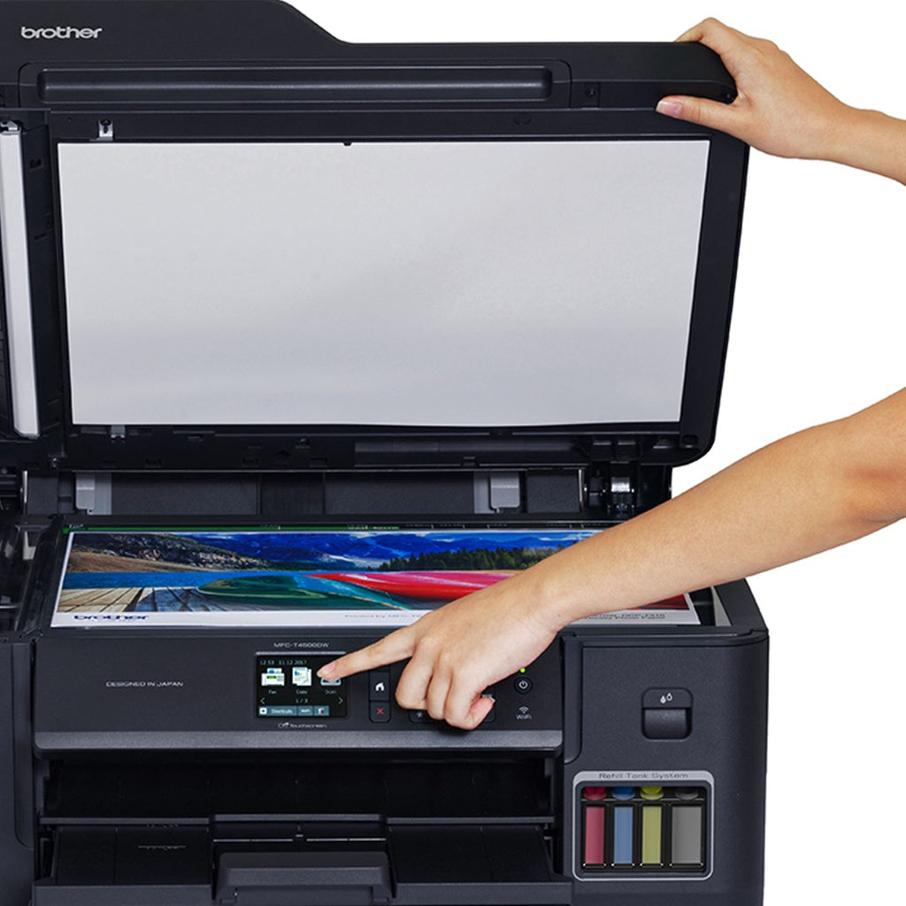 Brother MFC-T4500DW A3 Refill Ink Tank Multi-Function Center with Wireless & Ethernet Connectivity