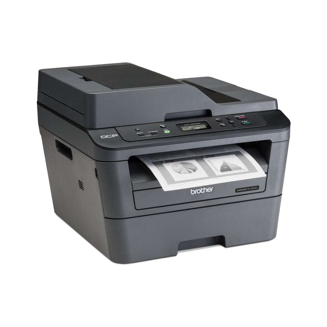 Brother DCP-L2540DW 3-in-1 Monochrome Laser Multi-Function Center with Automatic 2-sided Printing and Wireless Networking