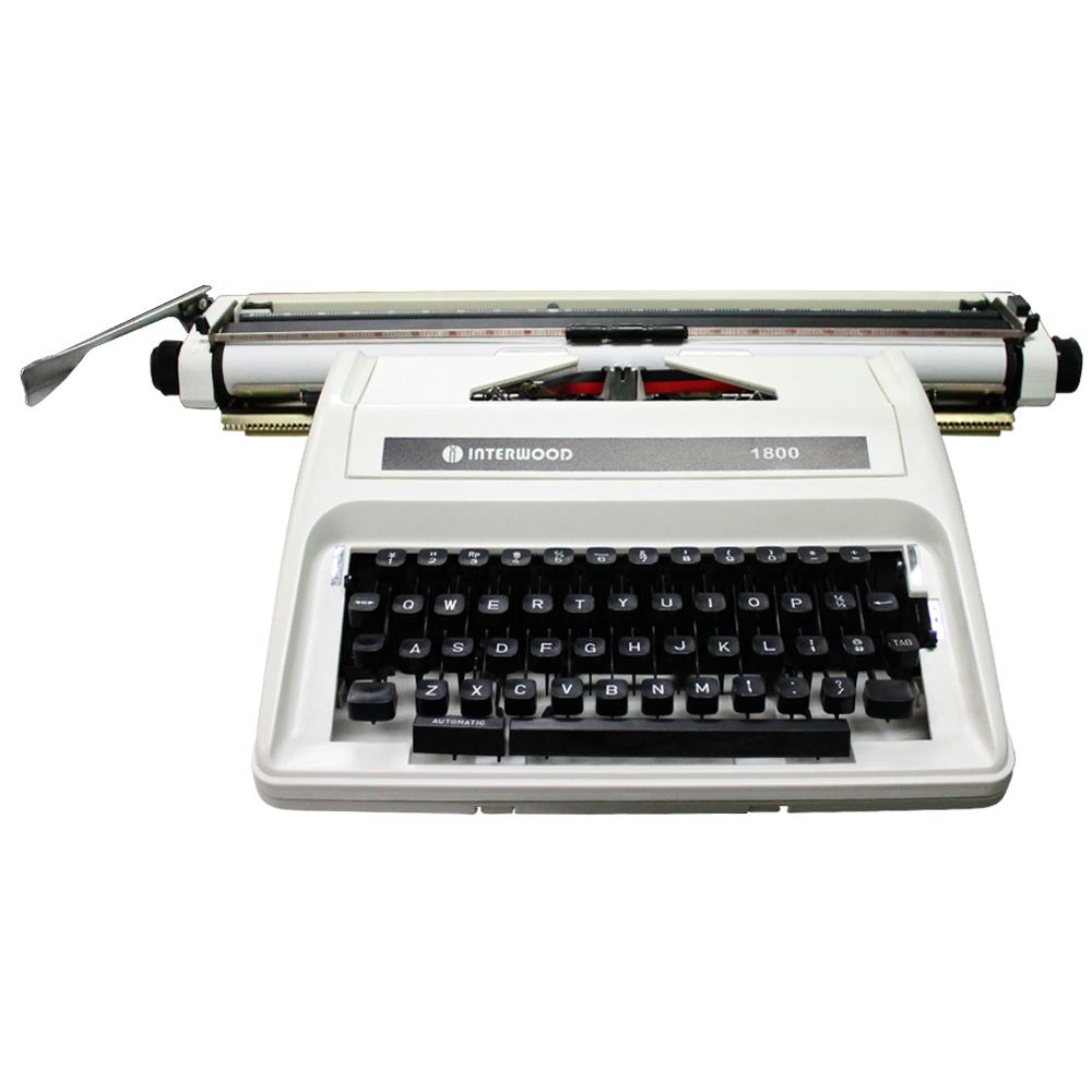 Interwood Semi Standard 18" Manual Typewriter