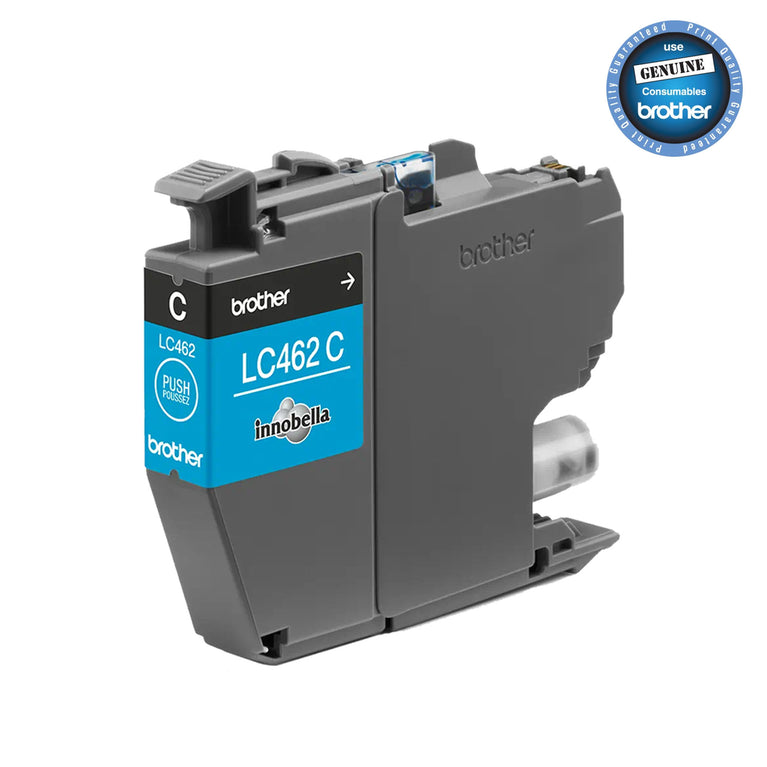 Brother LC-462C Cyan Genuine Ink Cartridge (550 page yield)