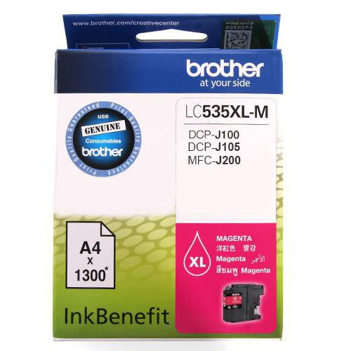 Brother Genuine Compatible Brother Ink Cartridge LC-539BK LC-535CMY Set