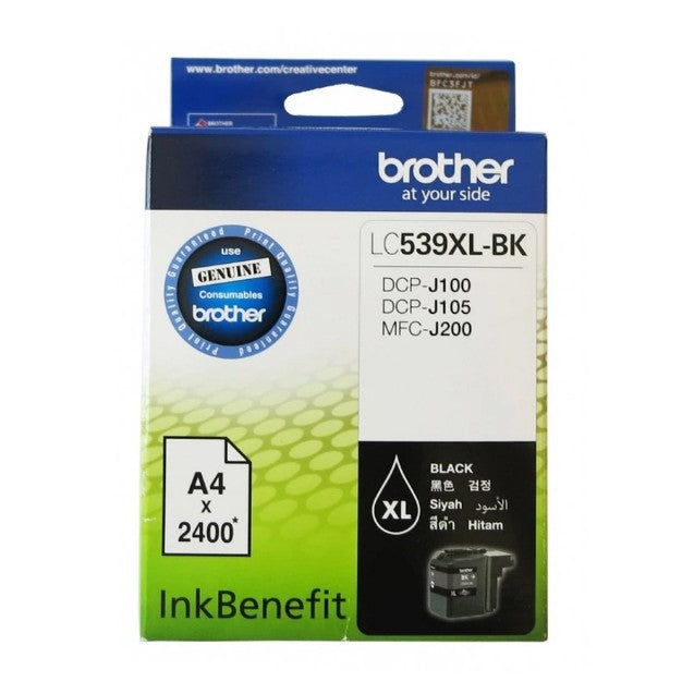 Brother Genuine Compatible Brother Ink Cartridge LC-539BK LC-535CMY Set