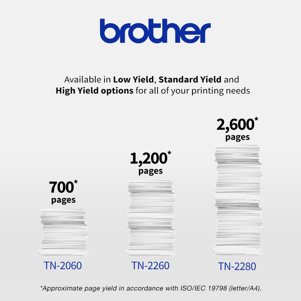 Brother TN-2260 ASA Printer Toner Cartridge Original