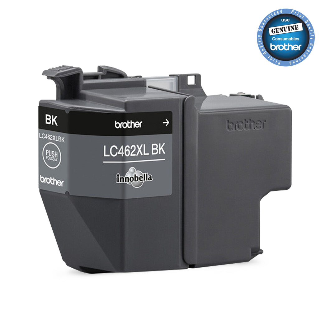 Brother LC-462XLBK Black Genuine Ink Cartridge (3,000 page yield)