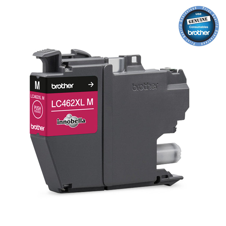 Brother LC-462XLM Magenta Genuine Ink Cartridge (1,500 page yield)