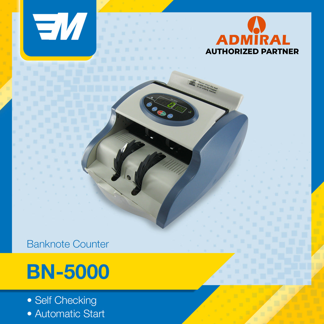 Admiral BN-5000 Friction Type Banknote Counter