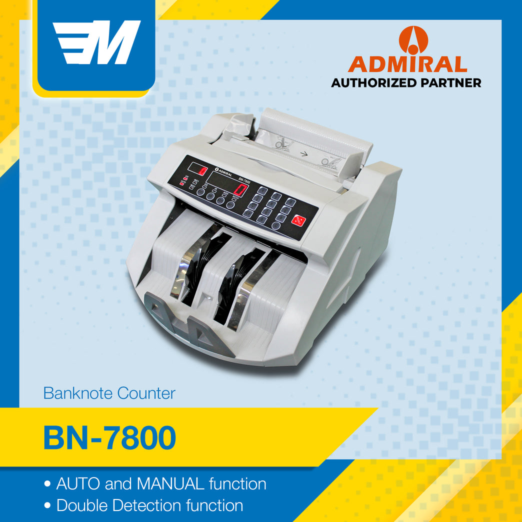 Admiral BN-7800 Banknote Counter