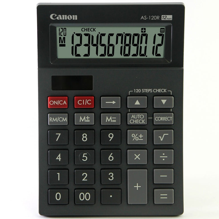 Canon AS-120R 12-digits Desktop Calculator