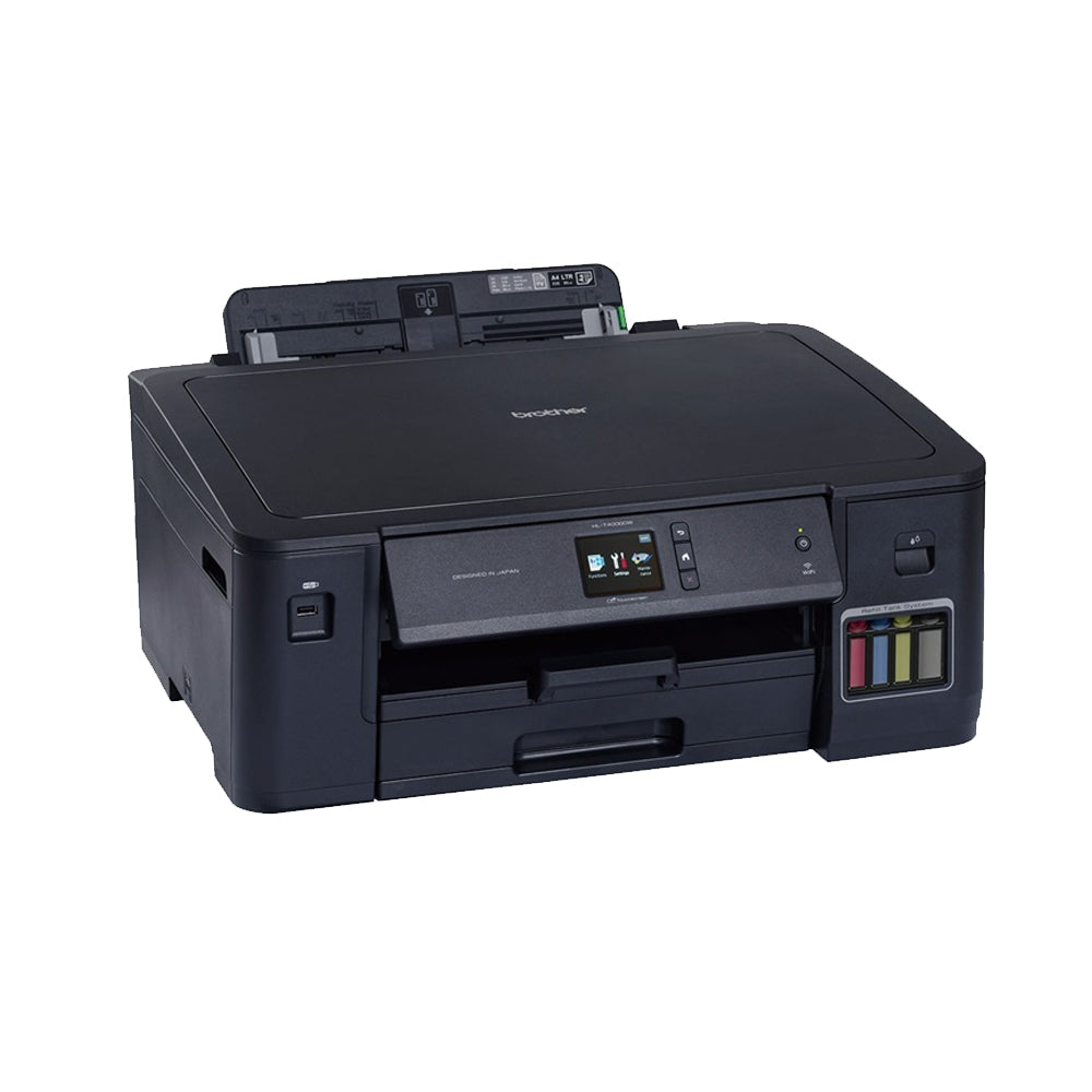 Brother HL-T4000DW A3 Refill Ink Tank Printer with Wireless & Ethernet Connectivity, Automatic 2-sided Color Print, Professionally Designed for Fast Print Speeds, Low Cost High Photo Quality with Ultra High Yield Ink Bottles, Wi-Fi Direct, Mobile & USB Pr