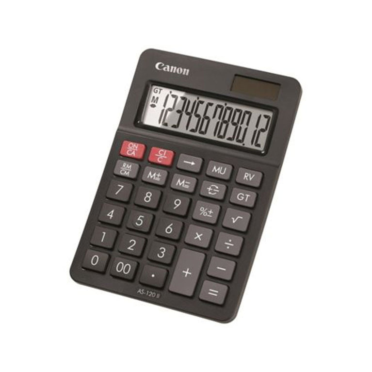 Canon AS-120 II Desktop Calculator (12-digit)