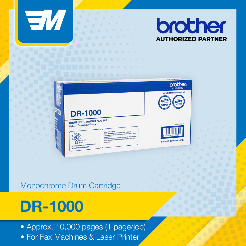 Brother DR-1000 Monochrome Drum Cartridge