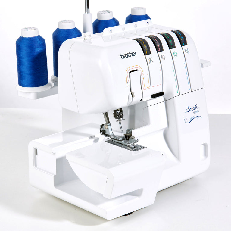 Brother 2104D Overlocker with Differential Feed Sewing Machines