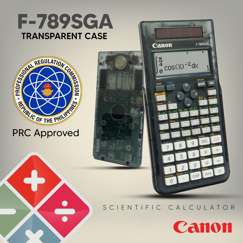 Canon F-789SGA-TBK Scientific Calculator