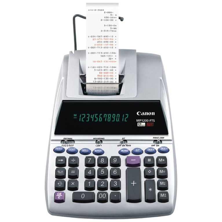 Canon MP1200-FTS 12-digits Printing Calculator