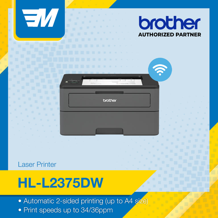 Brother HL-L2375DW Automatic 2-sided print Laser Printer